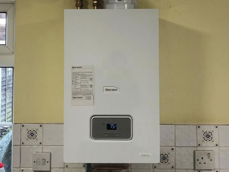 new boiler installed