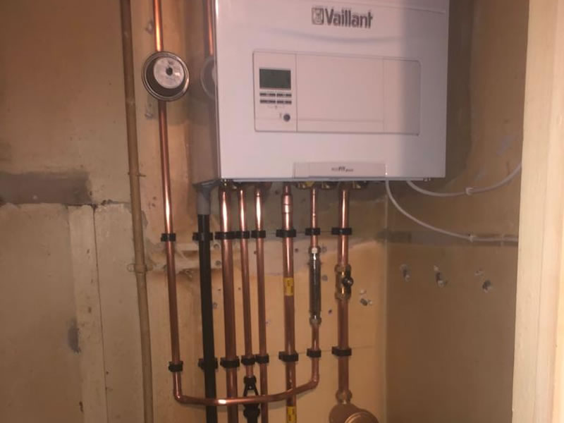 new boiler installed