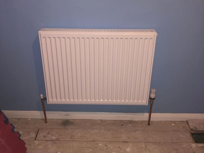 new boiler installed