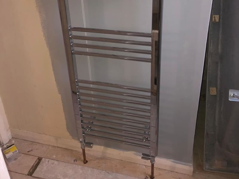 new boiler installed